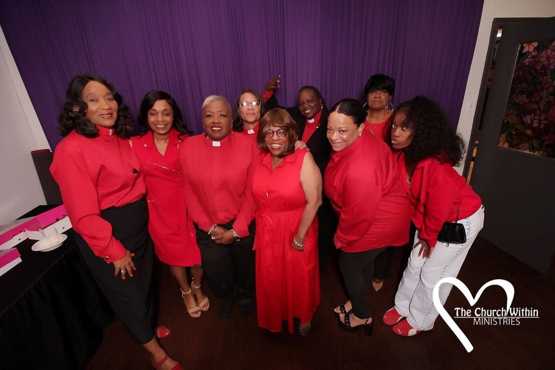 TCWIM members celebrating together
