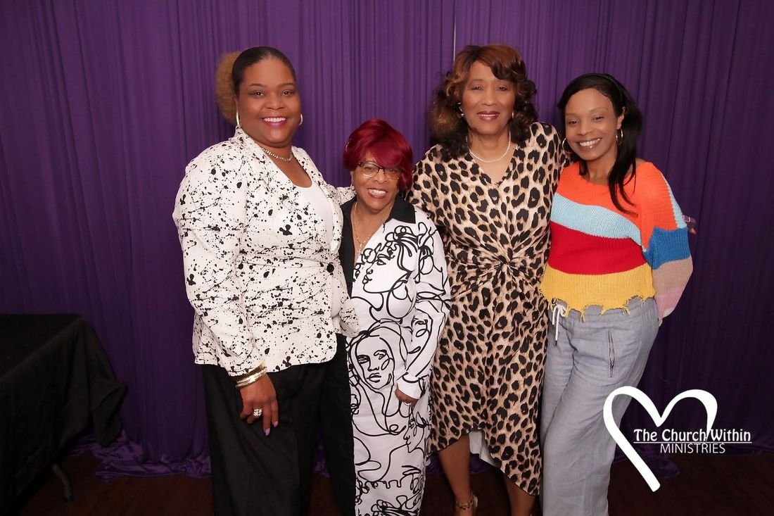 TCWIM members smiling together