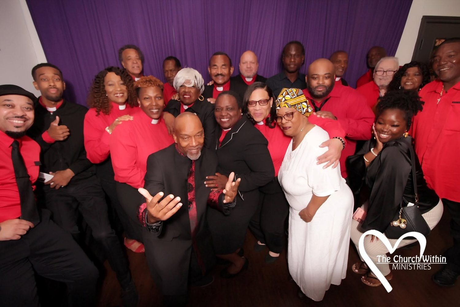 The Church Within Ministries family together